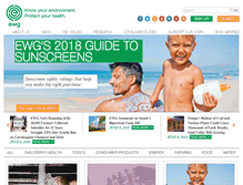 Tablet Screenshot of ewg.org